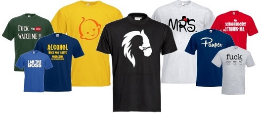 BBshirts bedrukte t-shirts