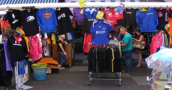 Marktkraam van BBshirts