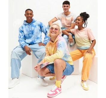 Tie-Dye hoodies en T-shirts