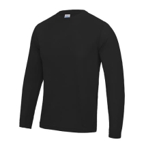 Heren Longsleeve Cool T JC002 - Jet black.