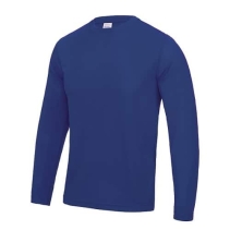 Heren LongSleeve Cool T JC002 - Royal blue.