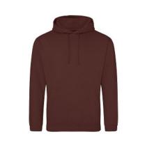 AWDis JH001 College hoodie Chocolate Fudge Brownie