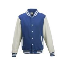 AWDis Varsity Jackets JH043 Kleuren Royal blue-White