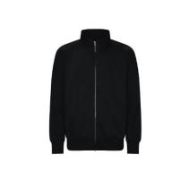 Campus Full Zip Sweater. Kleuren Deep black