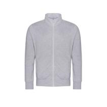 Campus Full Zip Sweater. Kleuren Heather grey