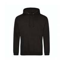 AWDis College hoodie Jet black