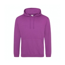 AWDis College hoodie Magenta magic