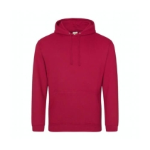 AWDis College hoodie Red hot chilli