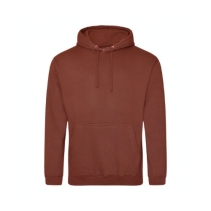 College Hoodie Red Rust
