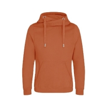 Cross Neck Hoodie JH021 Ginger Biscuit