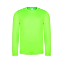 Heren long sleeve cool-t jc002 Electric green