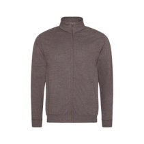 Fresher Full Zip Sweater Kleuren Charcoal 