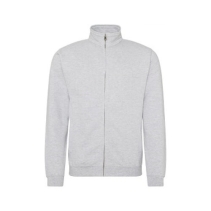 Fresher Full Zip Sweater Kleuren Heather grey