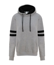 Game Day Hoodie - Deep black - Heather Grey Kleuren Heather grey