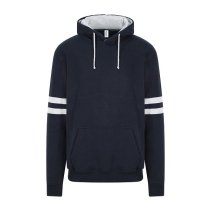 Game Day Hoodie - Deep black - Heather Grey Kleuren French navy