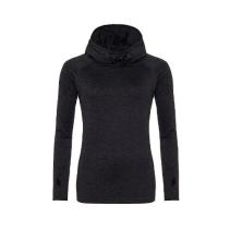 Girlie Cool Cowl Neck Top. Kleuren Black