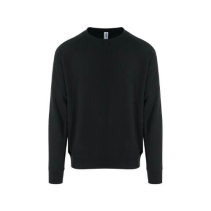 Graduate Heavyweight Sweater Kleuren Jet black