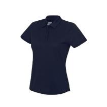 Woman's Cool Polo Kleuren French navy
