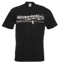 kat in waslijn tshirt