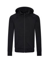 Mens Cool Contrast Zoodie. Kleuren Black