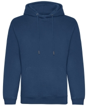 Organic Hoodie Kleuren Ink Blue