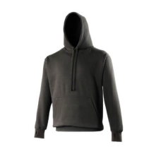Street Hoodie Kleuren Jet black