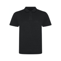 Tri-Bend Polo - JH001. Kleuren Heather black