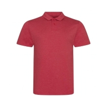 Tri-Bend Polo - JH001. Kleuren Heather red