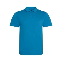 Tri-Blend Polo JP001 - Heather sapphire blue