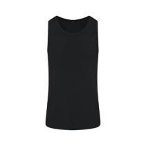 TRI-BLEND Vest. Kleuren Solid black
