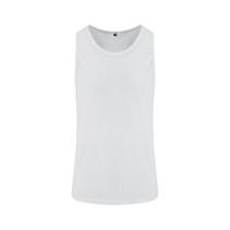 TRI-BLEND Vest. Kleuren Solid white