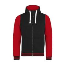 Urban Varsity Zoodie Kleuren Jet black