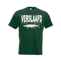 Verslaafd aan Vissen t-shirt.