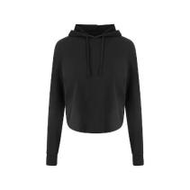Womans Cross Back Hoodie JC054 - Jet black