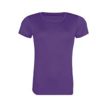 Woman's Recycled Cool T - Sneldrogend Sportshirt. Kleuren Purple