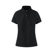 Womans Stretch Polo - JP002F. Kleuren Jet black
