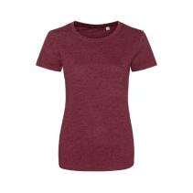 Womans TRI-BLEND T Kleuren Heather burgundy