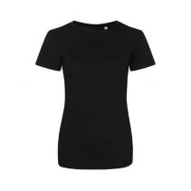 Womans TRI-BLEND T Kleuren Solid black