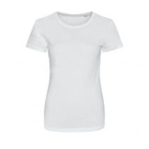 Womans TRI-BLEND T Kleuren Solid white