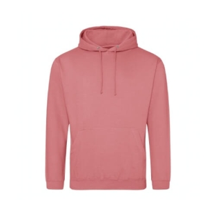 College Hoodie Dusty Rose
