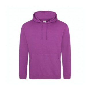 AWDis College hoodie Magenta magic