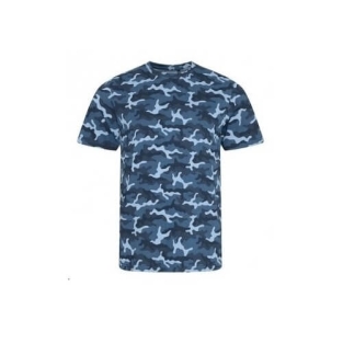 Camo tshirt JT034 Blue