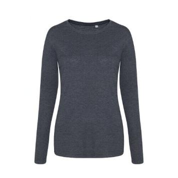 Long Sleeve Womans TRI-BLENDT T JT002F - Heather charcoal