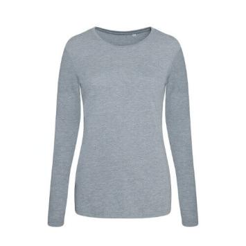 Long Sleeve Womans TRI-BLENDT T JT002F - Heather grey