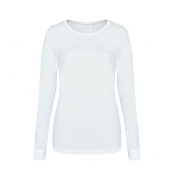 Long Sleeve Womans TRI-BLENDT T JT002F - Solid white
