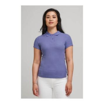 The 100 womans polo JP100F - Twilight purple - model