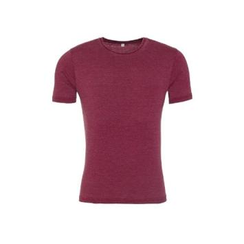 Washed T JT099 - Washed burgundy