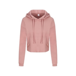 Womans Cropped Hoodie JH016 DUsty Ink