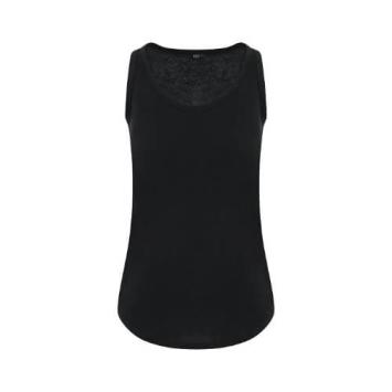 Womans TRI-BLEND Vest JT015 - Solid black